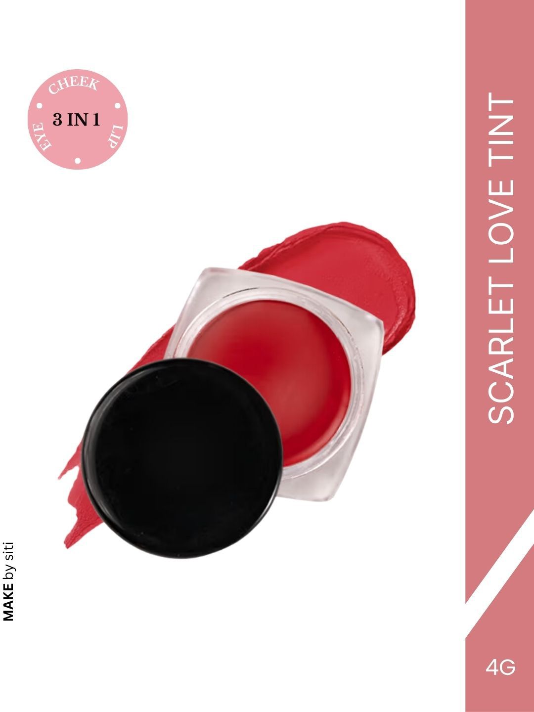 Makeup By Siti Lip & Cheek Tint With Vitamin E & Jojoba Oil - Scarlet Love