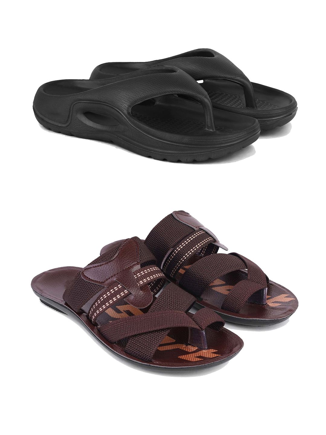 PENNEN Men Canvas Comfort Sandals-picture-55