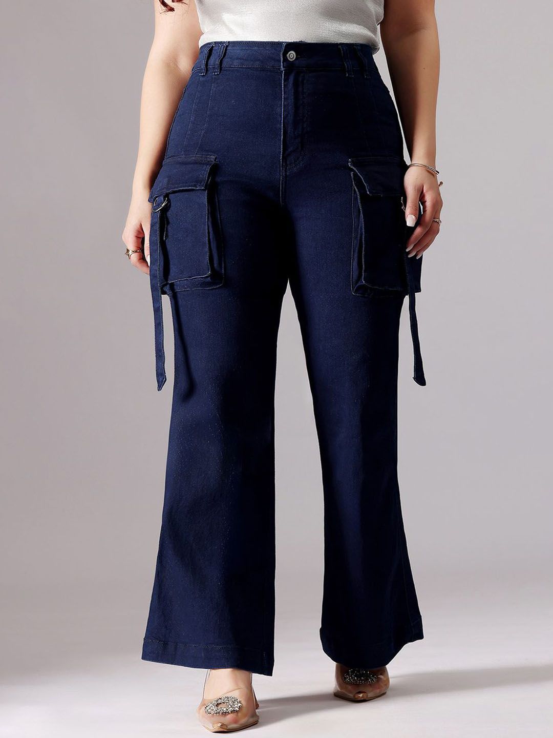 Miss Chase A+ Women Bootcut High-Rise Stretchable Jeans-picture-33