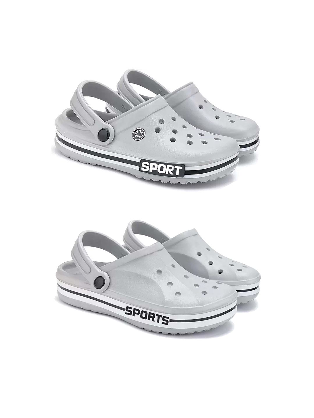 DRACKFOOT Men Set Of 2 Stylish Clogs-picture-13