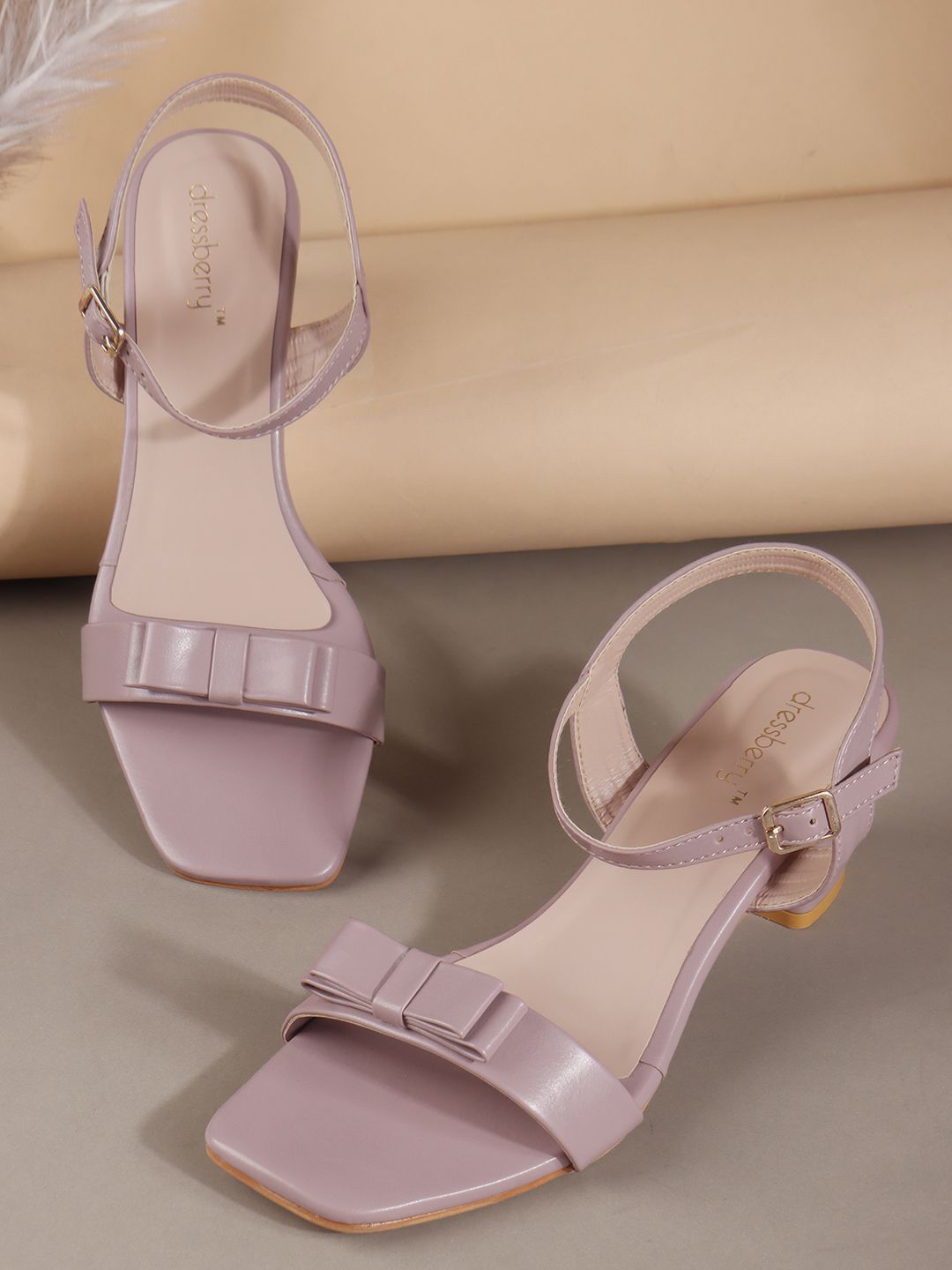 DressBerry Women Backstrap Block Sandals-image-15