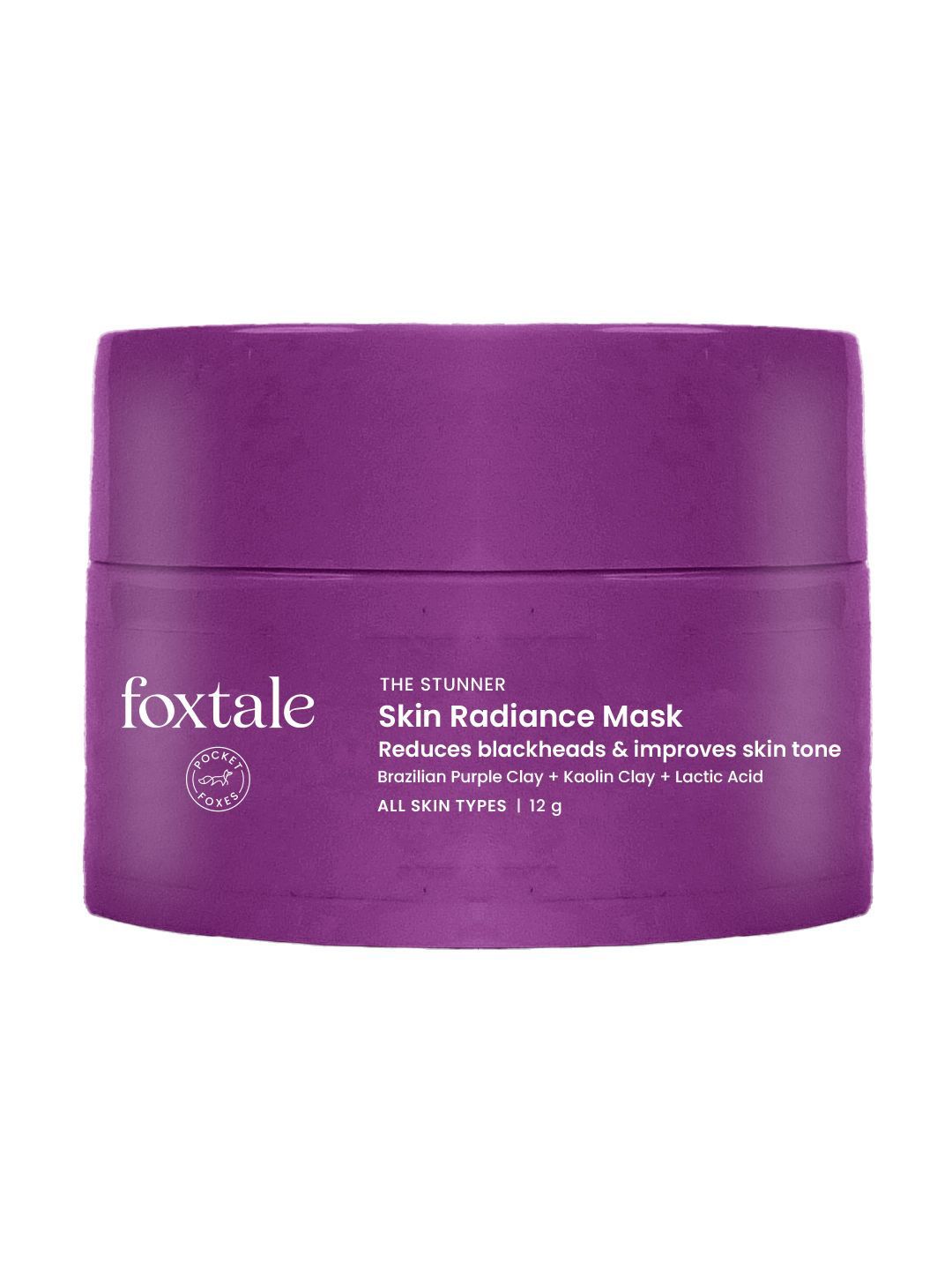 FoxTale The Stunner Skin Radiance Mask With Kaolin Clay - 12 g