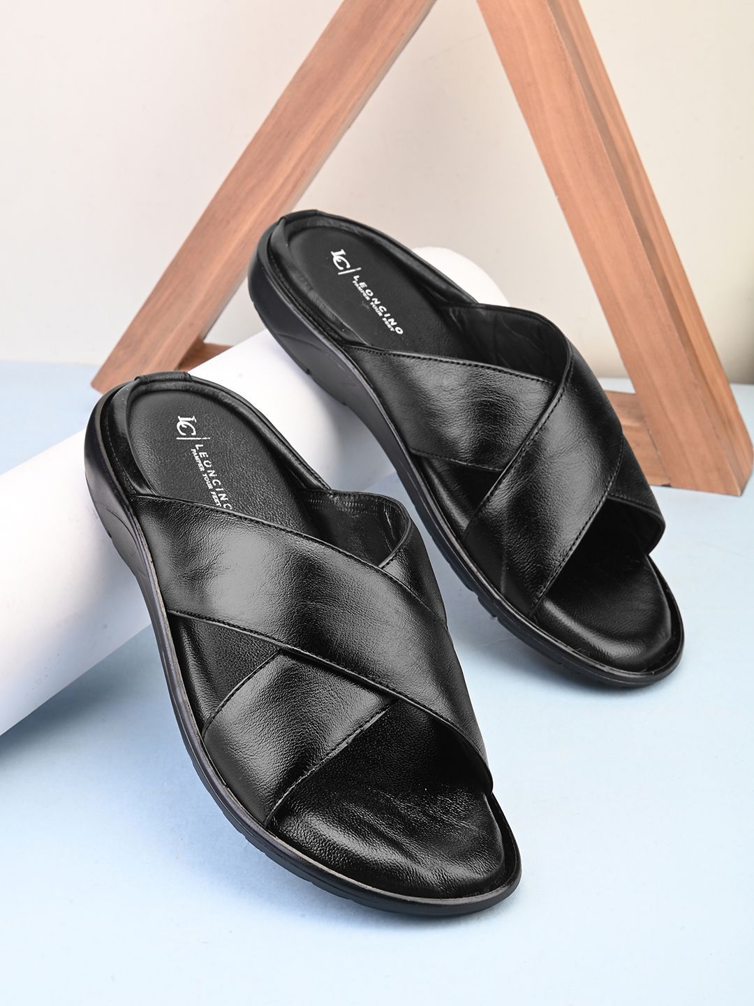 LEONCINO Men Sliders Flip Flops-picture-39