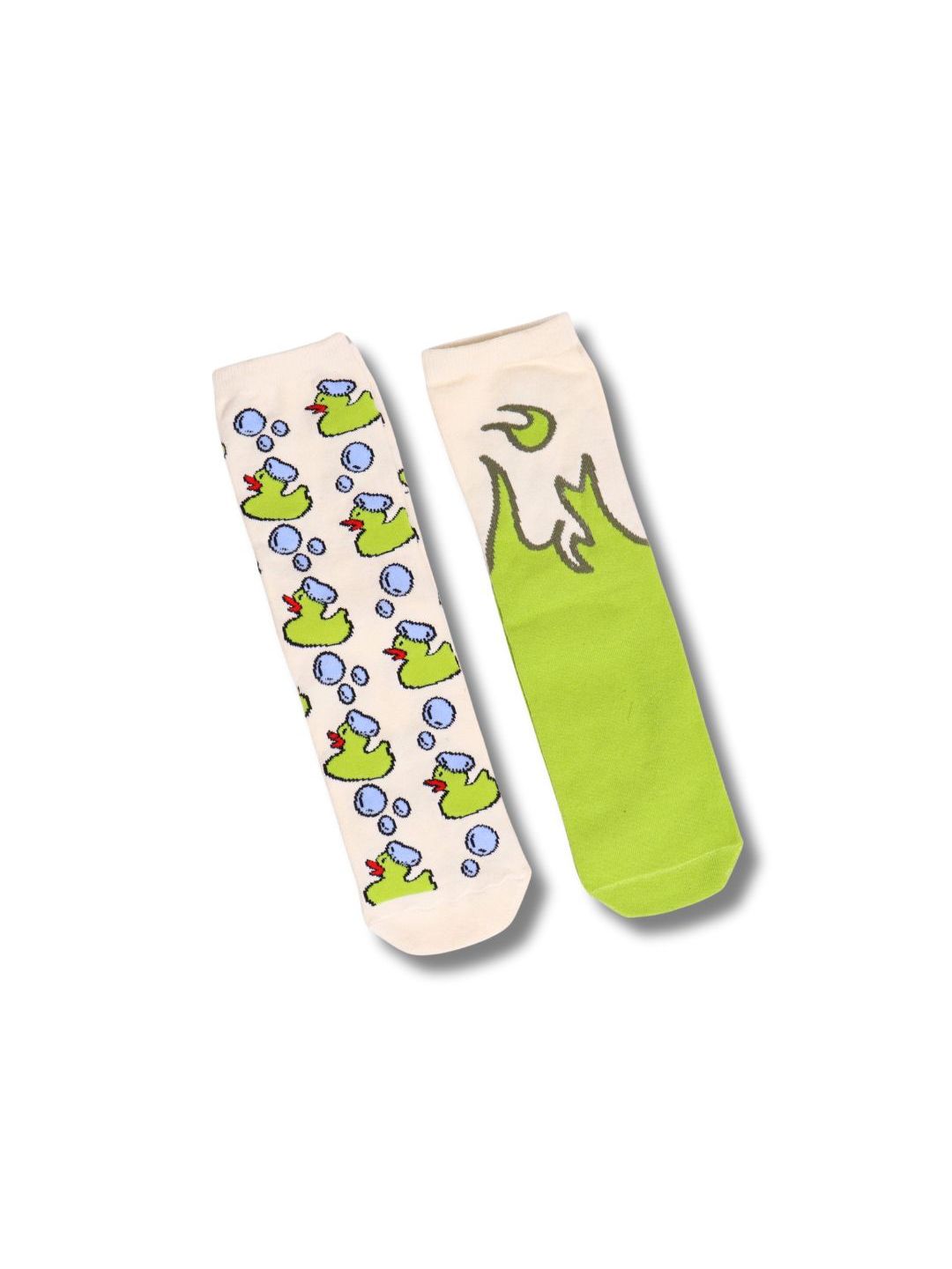Thela Gaadi Pack Of 2 Printed Calf Length Socks-picture-20