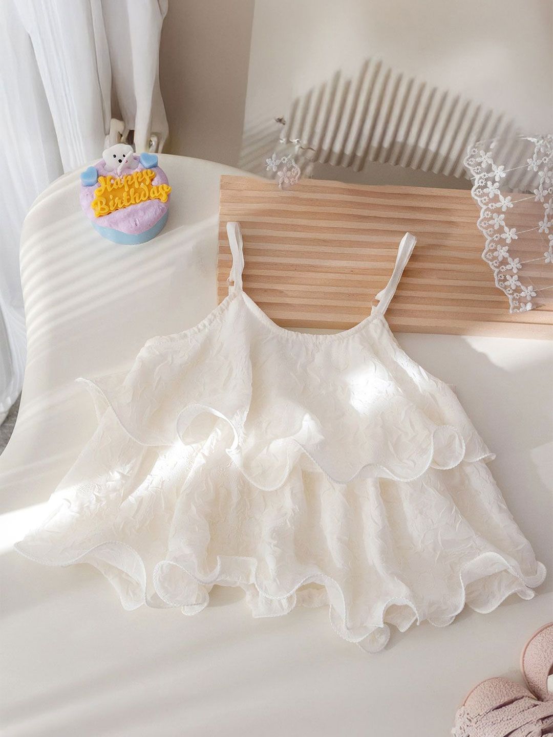 FOREVER FRIDAY Girls Cotton Tiered Top-image-40