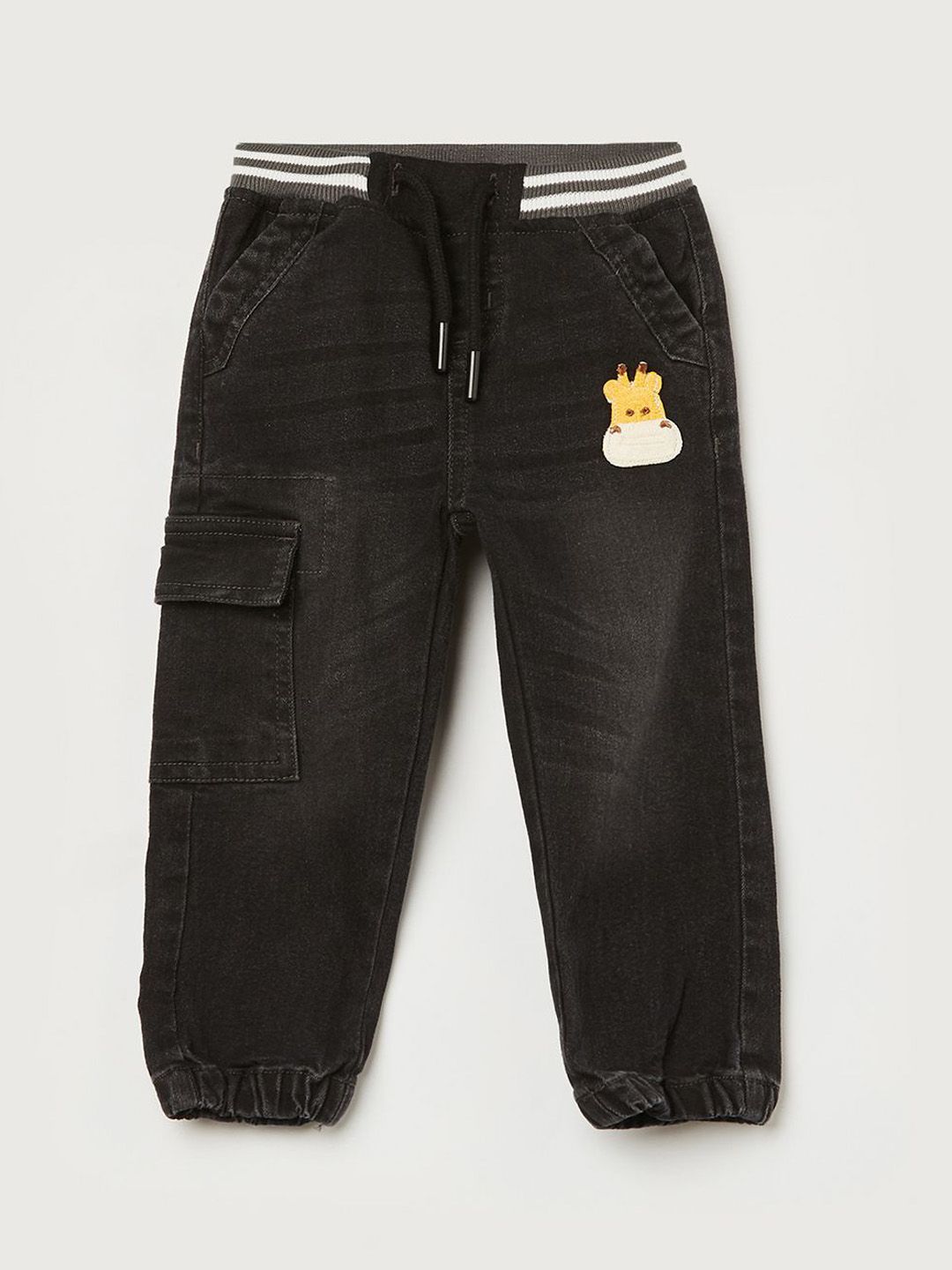 Juniors by Lifestyle Boys Regular Fit Mid-Rise Low Distress Jeans-picture-29