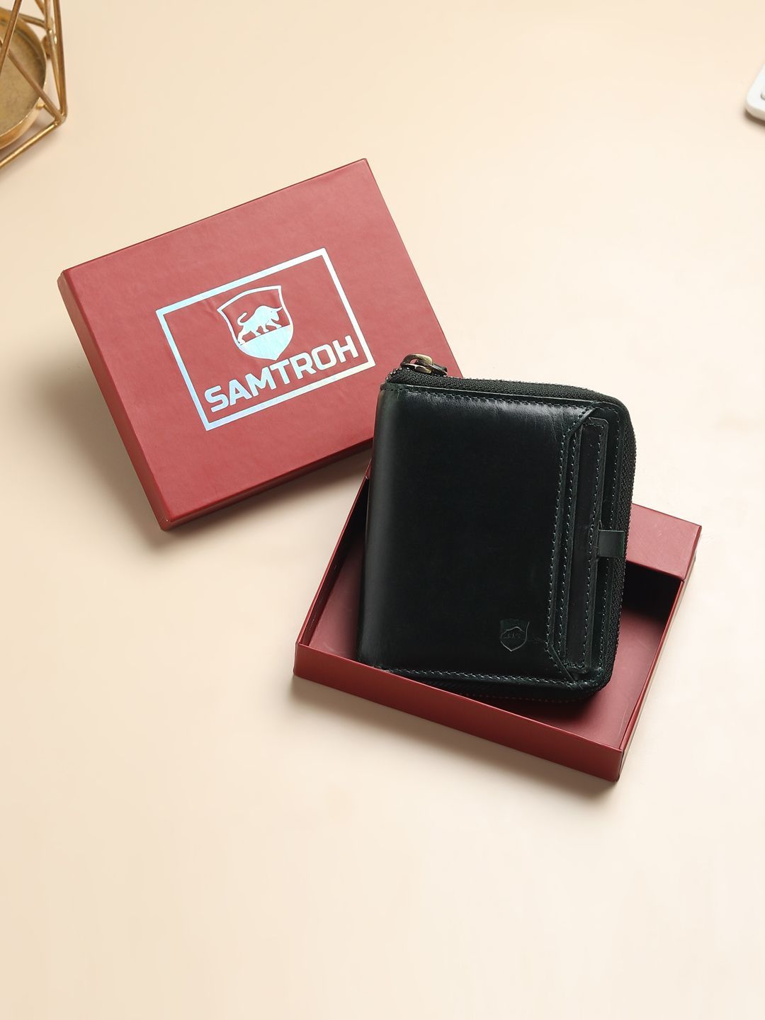 SAMTROH Men Leather Zip Around Wallet-picture-57