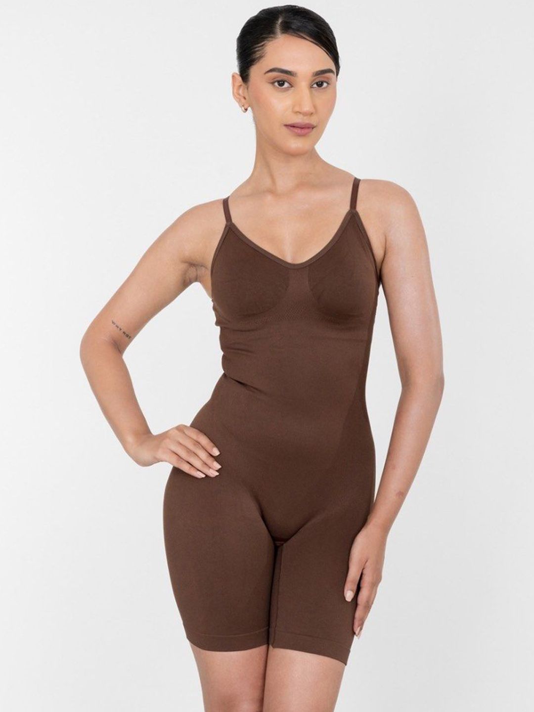 Shapercult Premium Snatched Mid Thigh Bodysuit Shapewear-picture-48
