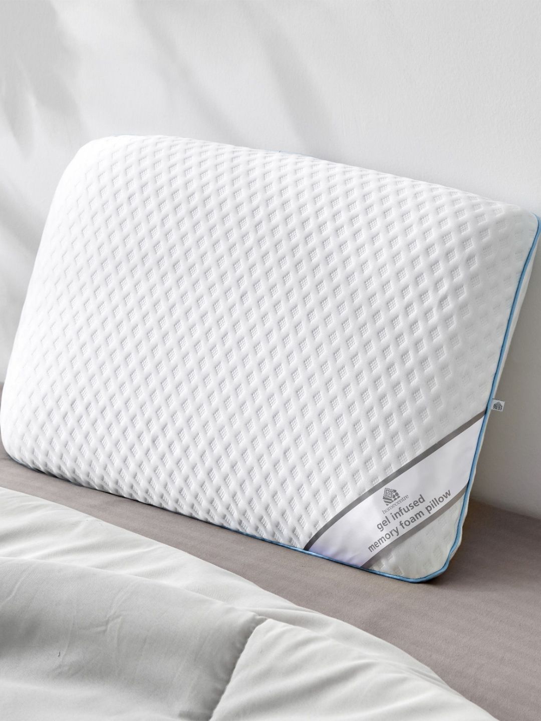 Home Centre White Slumber Gel Infused Memory Foam Pillow-picture-28