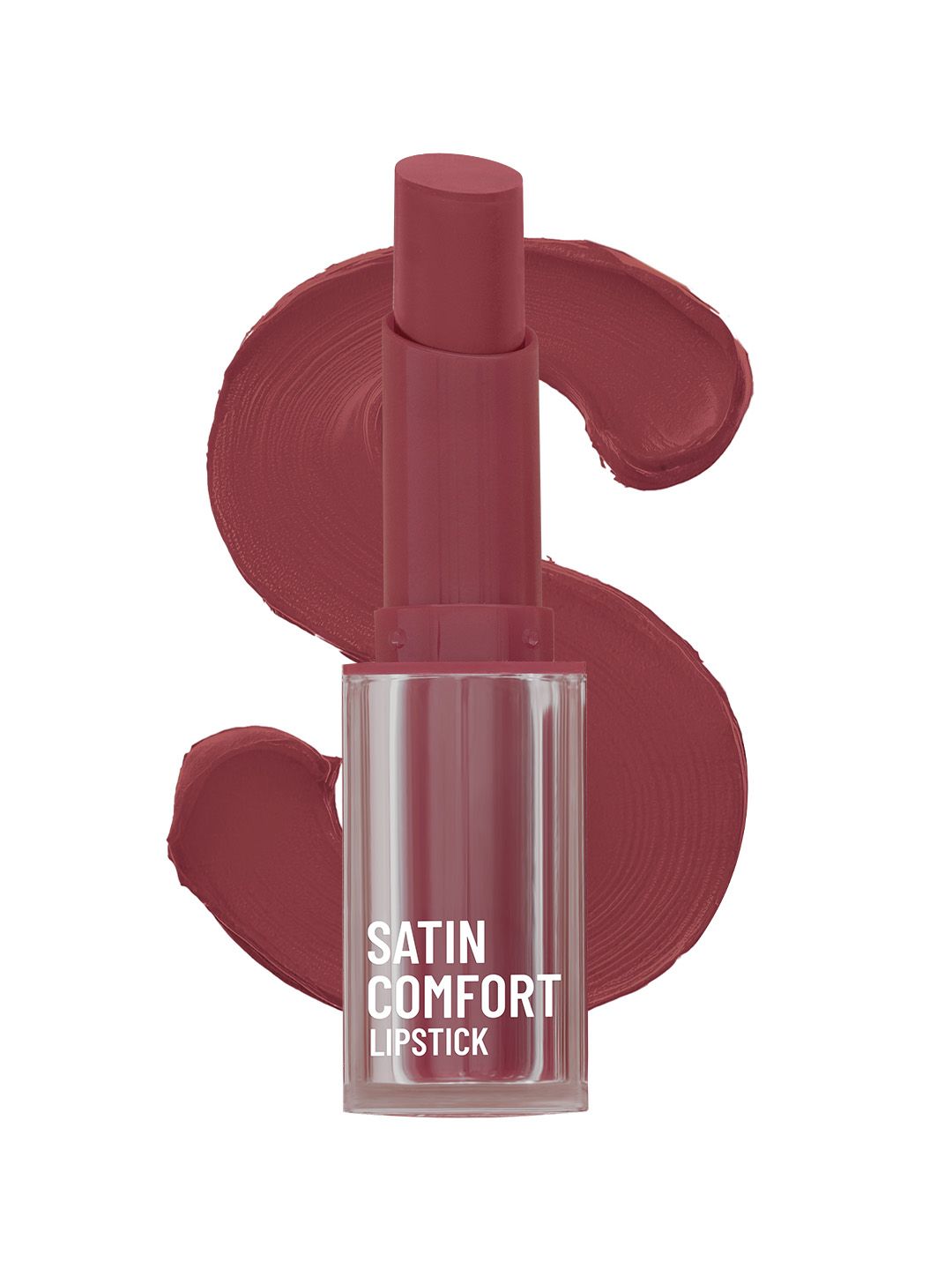 SWISS BEAUTY Ultra-Hydrating & Highly Pigmented Satin Comfort Lipstick - English Rose 06-image-45