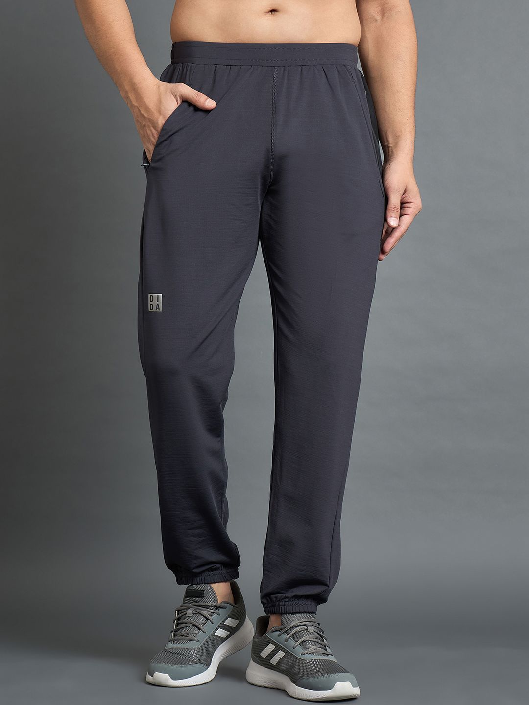 DIDA Men Mid Rise Track Pants-picture-20