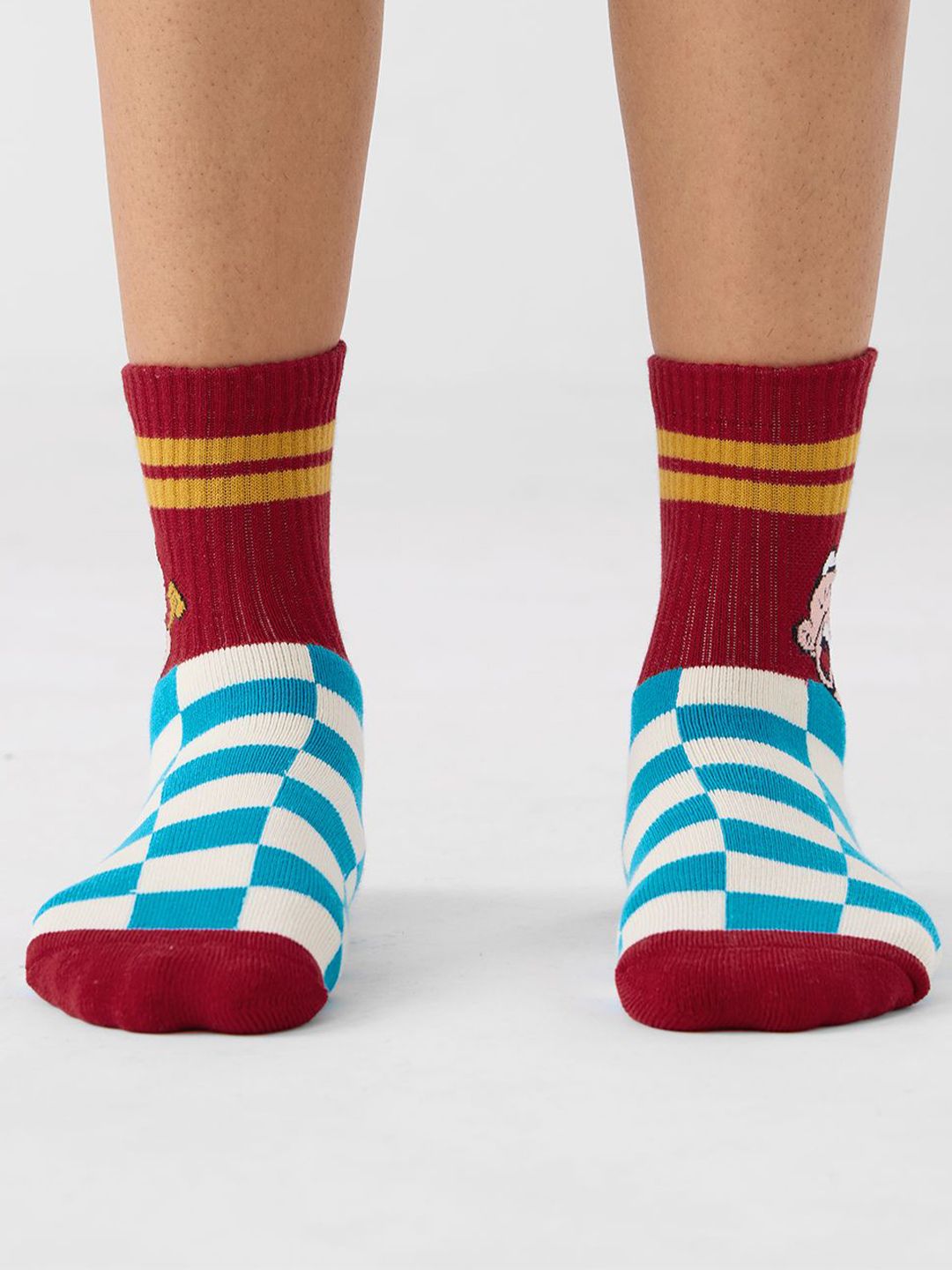 The Souled Store Men Above Ankle Length Socks-picture-53