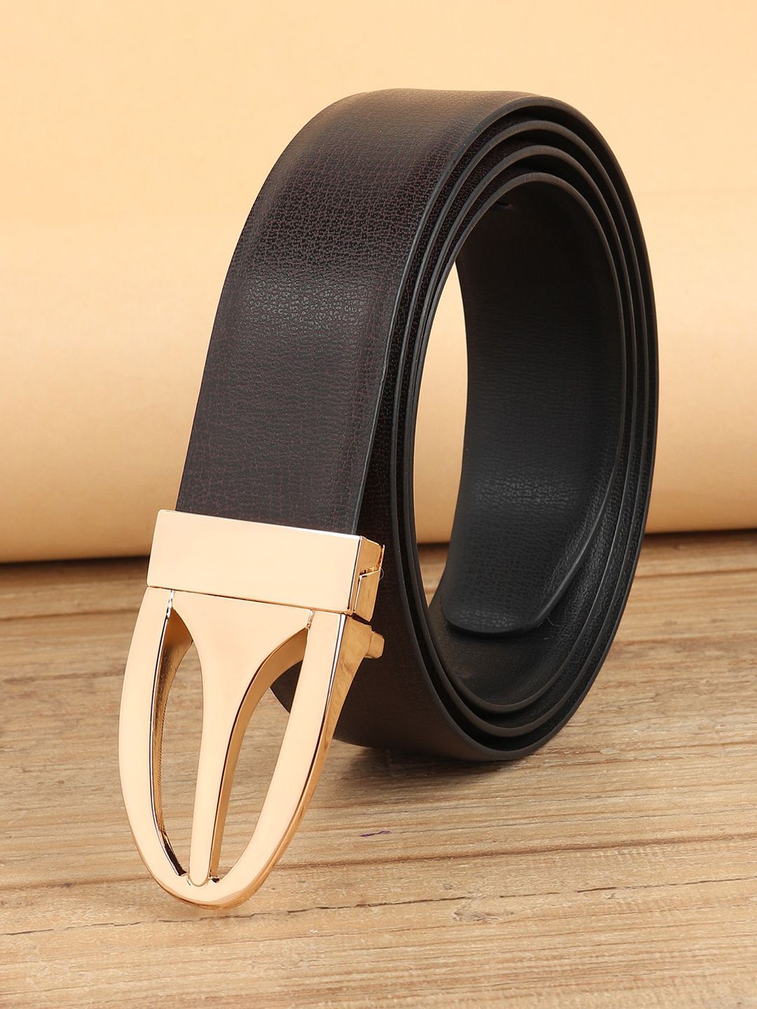 Killer Men Textured Reversible Formal Belt-picture-27