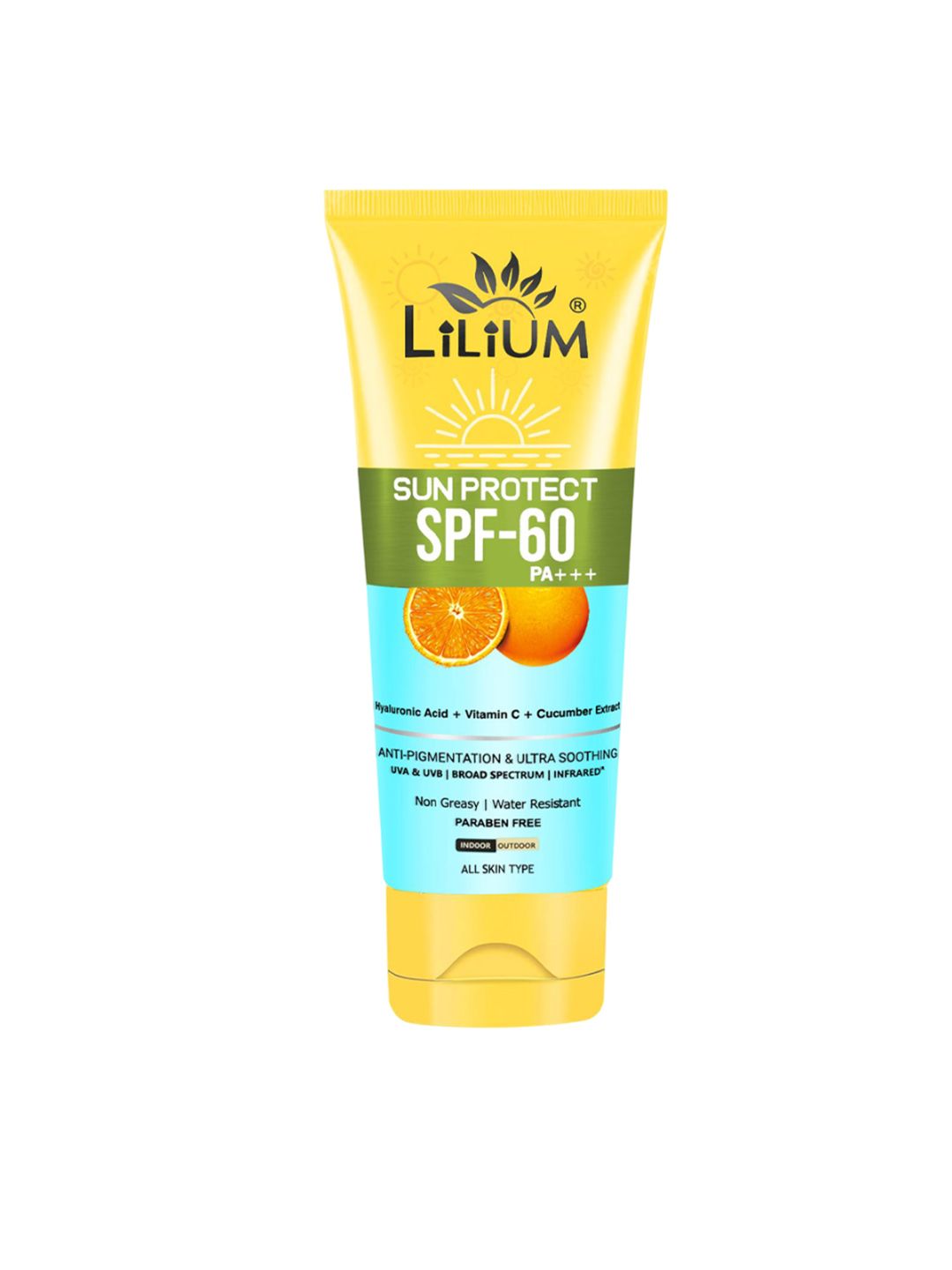 Lilium Sun Protect SPF 60 PA+++ Sunscreen - 100 ml-picture-10