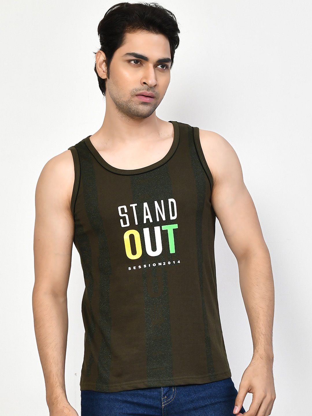 RAPL Men Pure Cotton Printed Gym Vest-picture-14