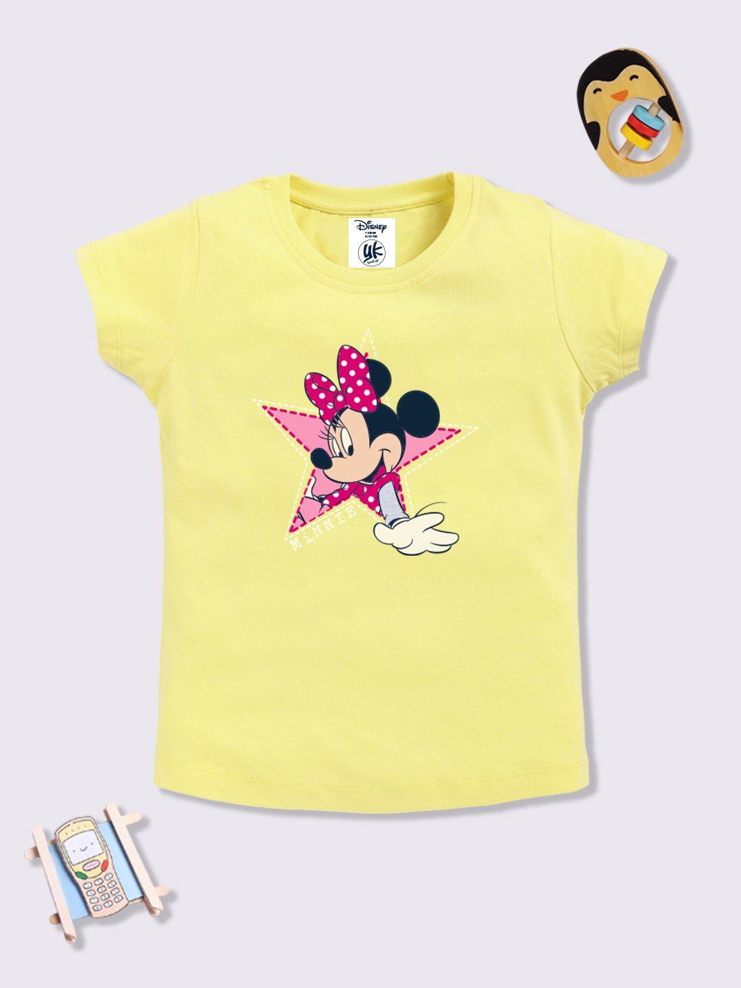 YK Disney Girls Disney Printed T-shirt-picture-12