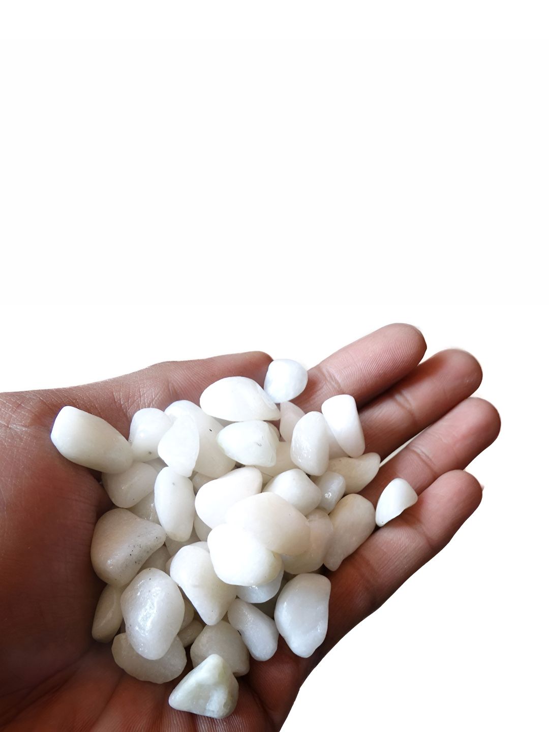 VANNEF White Decorative Pebbles - 500 g-picture-26