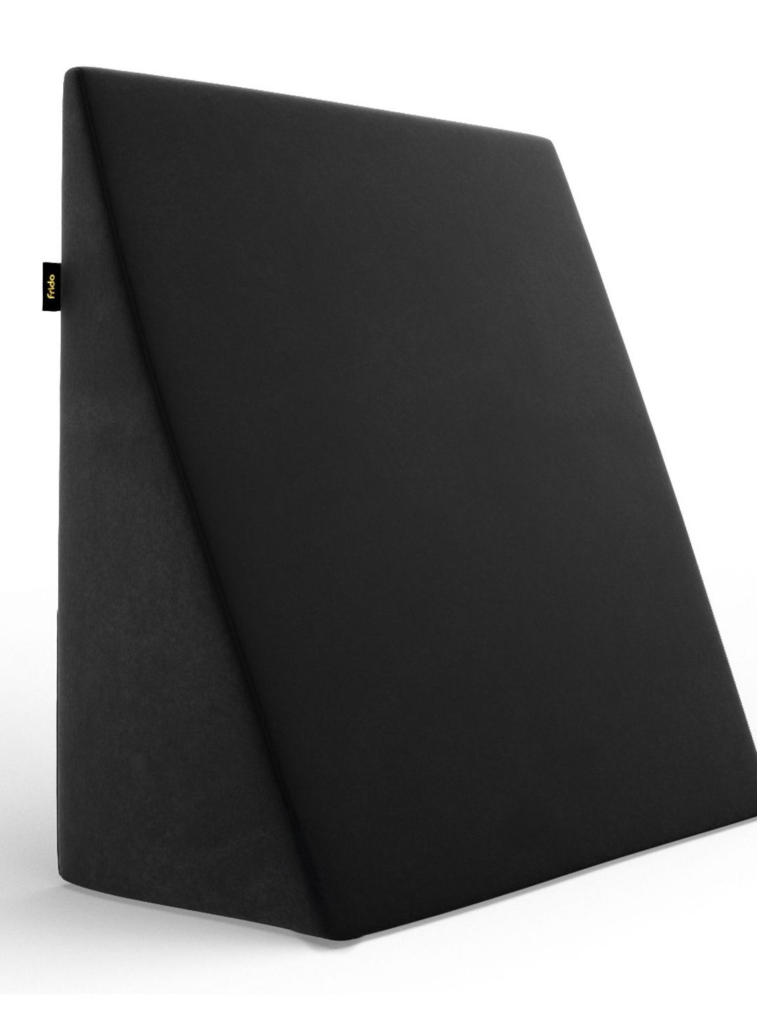 FRIDO Black Memory Foam Filled Faux Velvet Sleep Pillow-picture-13