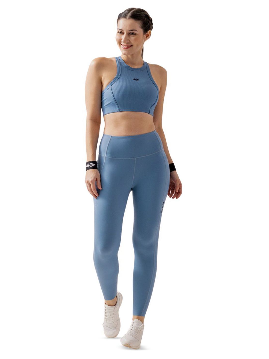 STRCH Women Solid Medium Coverage Removable Padding Workout Bra-picture-33