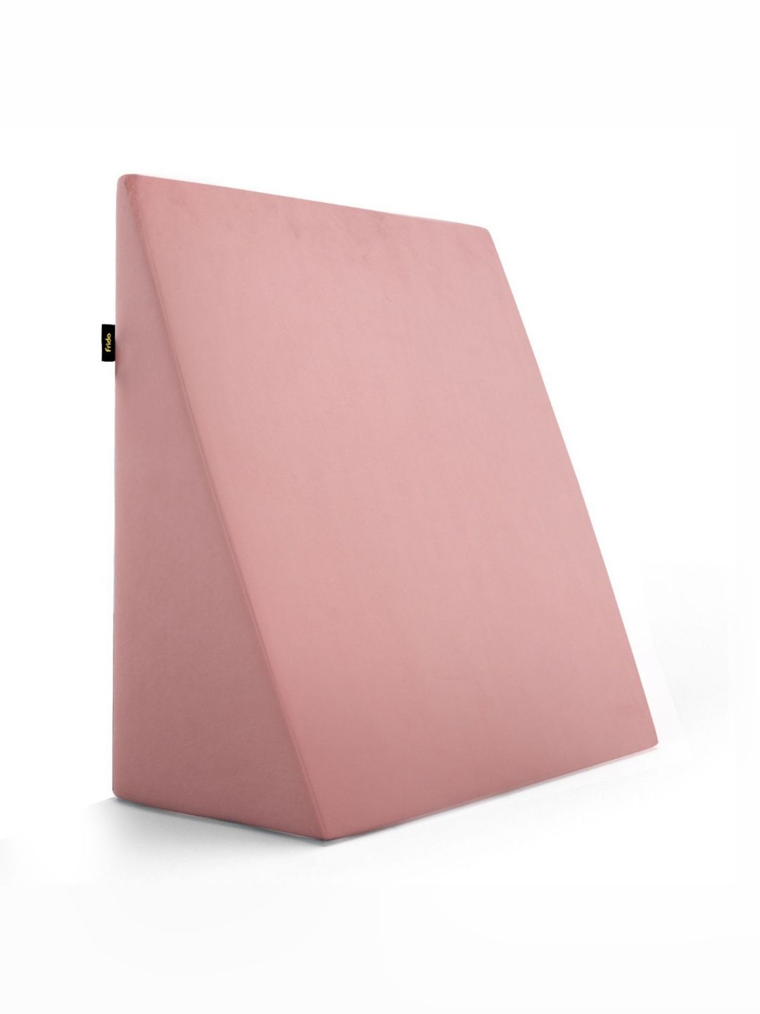 FRIDO Pink Memory Foam Filled Faux Velvet Sleep Pillow-picture-33