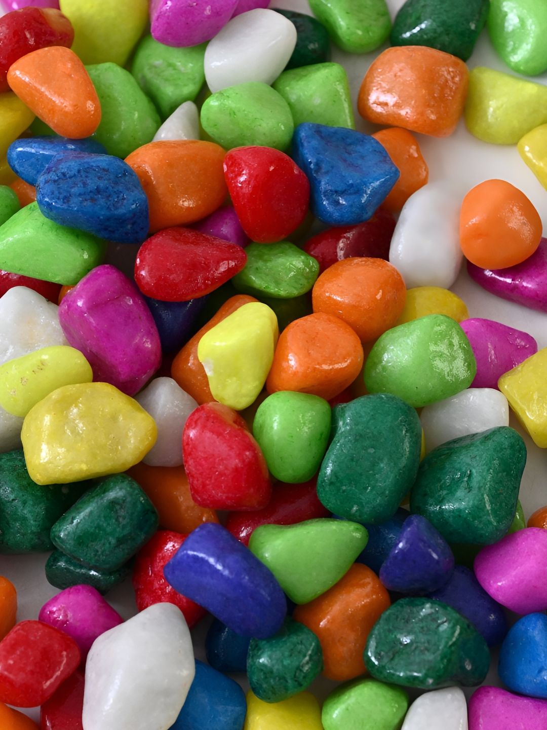 VANNEF Red & Blue Glossy Aquarium Pebbles-picture-23