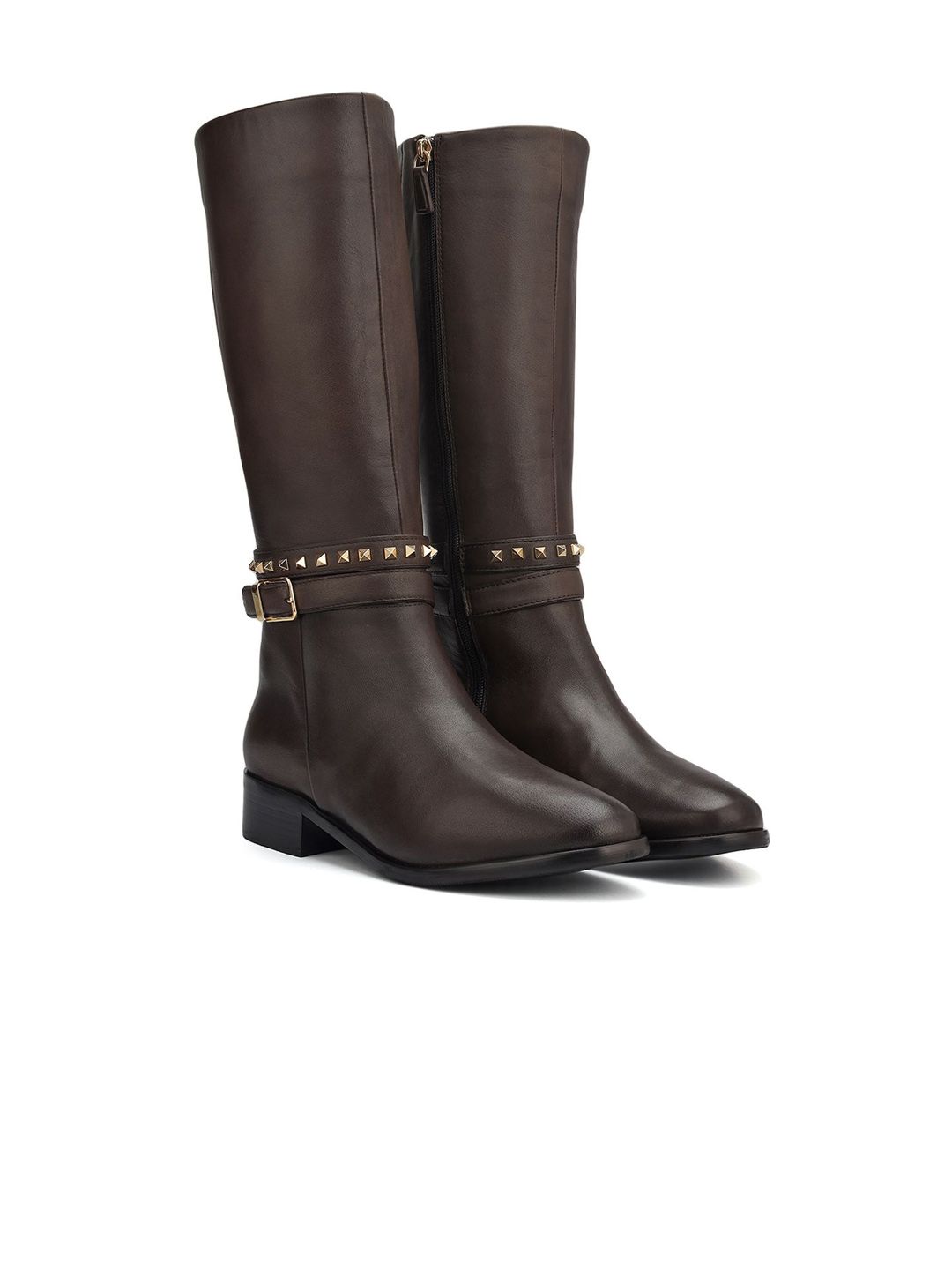 ROSSO BRUNELLO Women Studded Leather Boots-picture-39