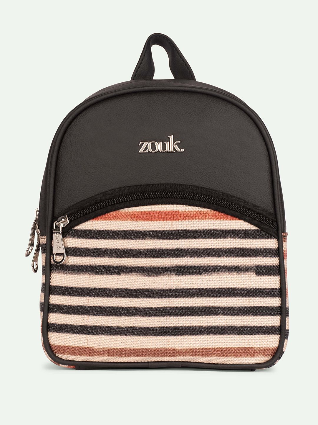 alt by zouk ZOUK Unisex Striped Backpack-picture-21
