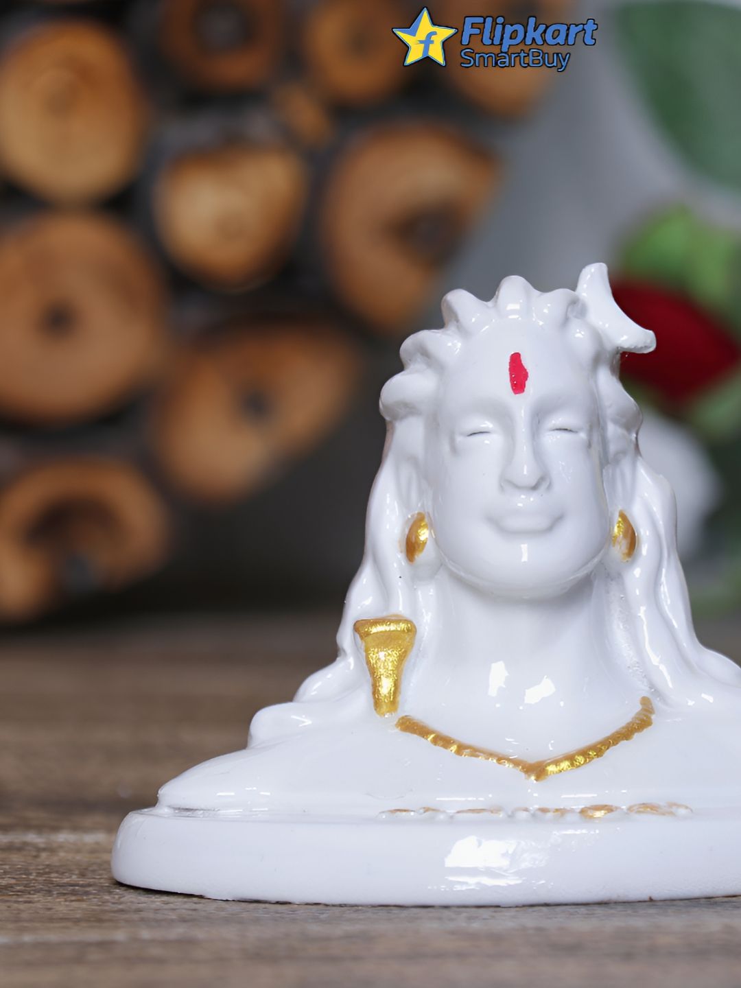 Aura White Religious Idol Showpiece-image-35