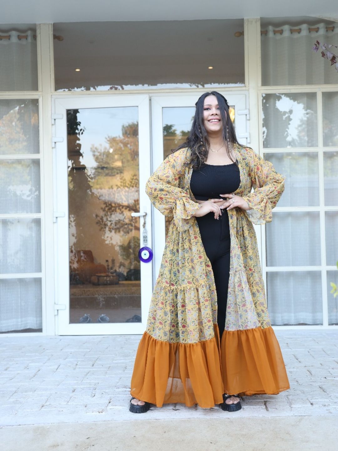 Swadeshi Shringaar Women Printed Shrug-image-14