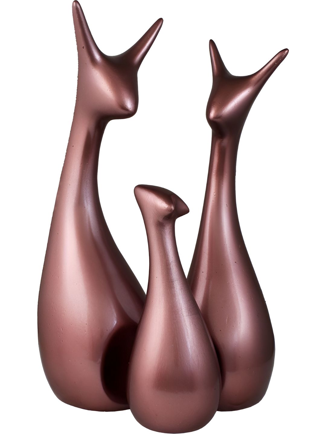 Aura Brown Electroplating Cat Curio Showpiece-picture-50