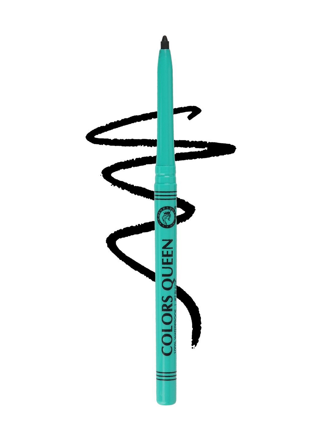Colors Queen Bold Eyes Auto Kohl Kajal With Vitamin E - Jet Black-image-42