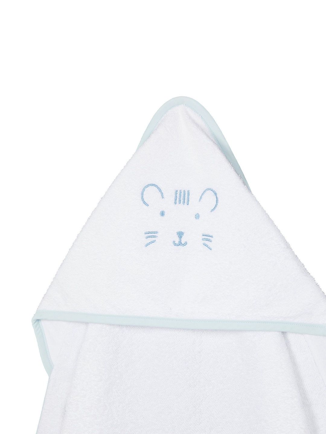 mothercare Boys Blue & White 3 Printed Bath Towel-picture-32