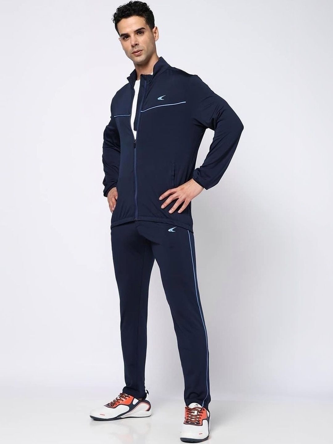 Performax Men High Neck Mid Rise Tracksuit-image-26