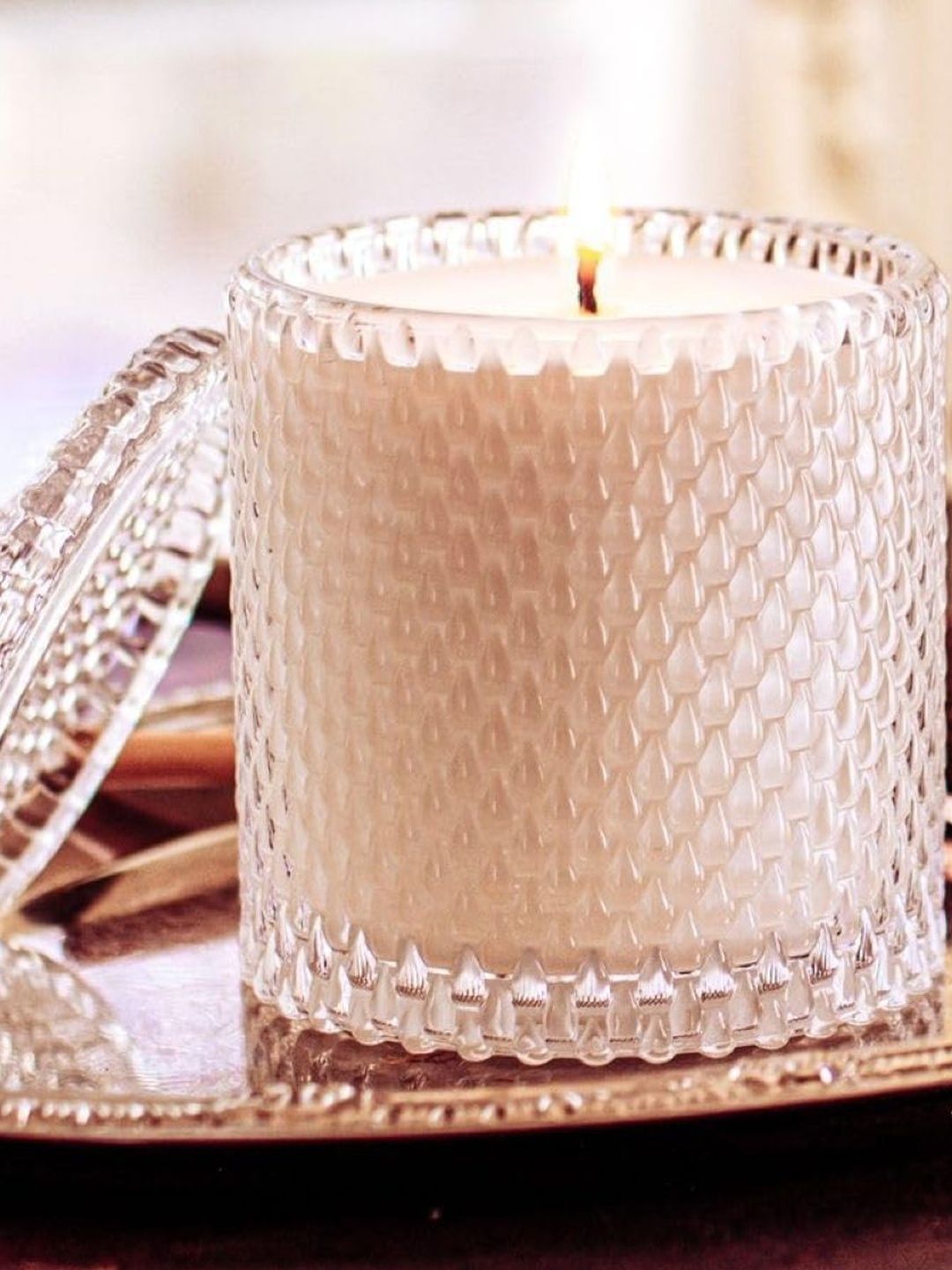 Garden Deco Unisex Elegant Vintage Glass Jar Candle-image-26