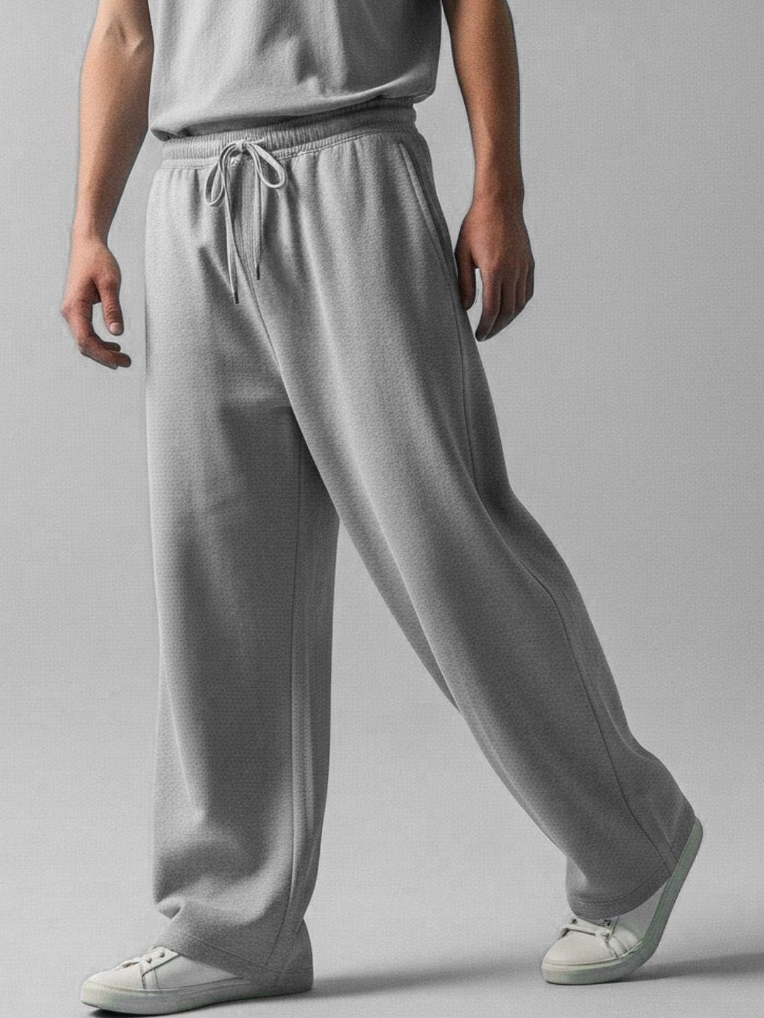 CLOTH N CODE Men Relaxed Loose Fit Trousers-picture-13