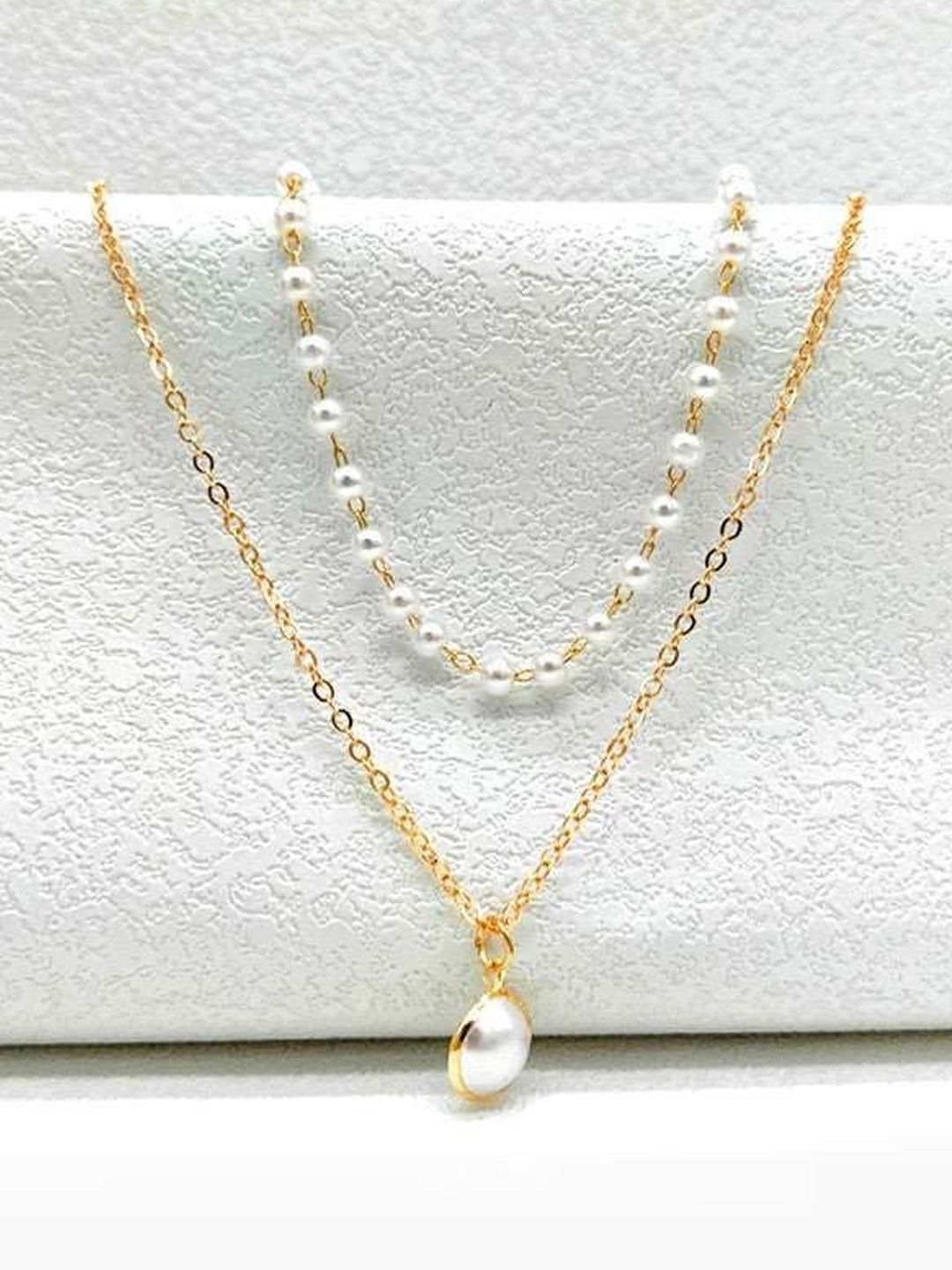 TheVineGirl Gold-Plated Layered Necklace-image-14