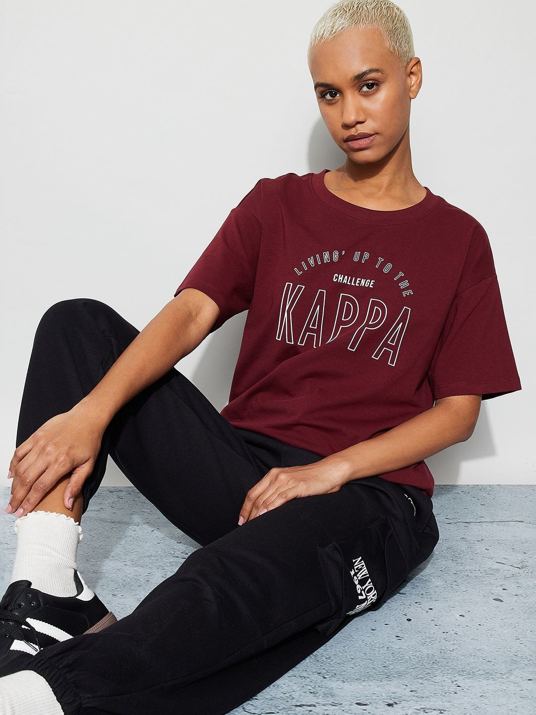 Kappa Women Typography Printed T-shirt-picture-10