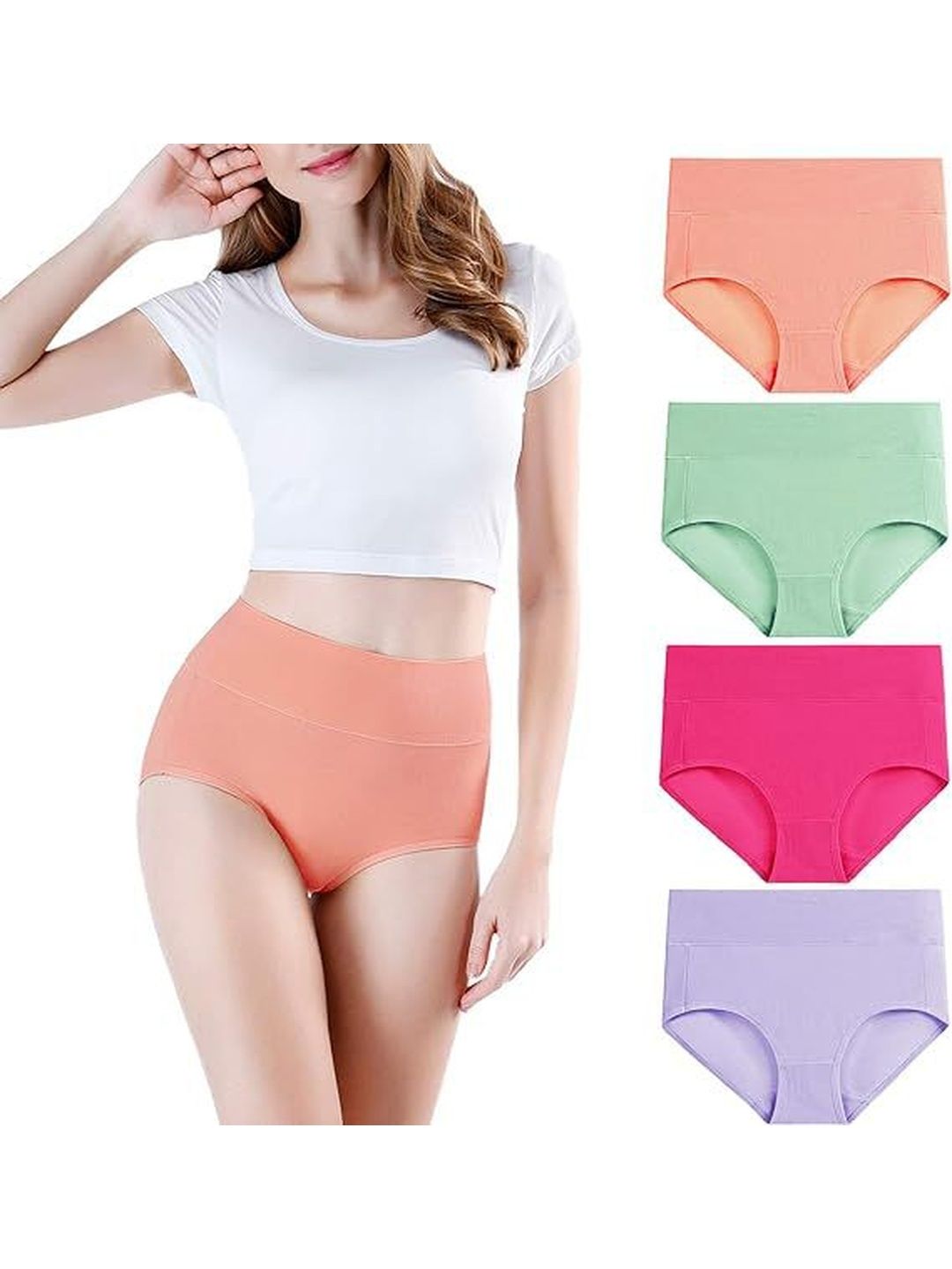 Diving Deep Pack Of 4 Mid-Rise Hipster Briefs-picture-37