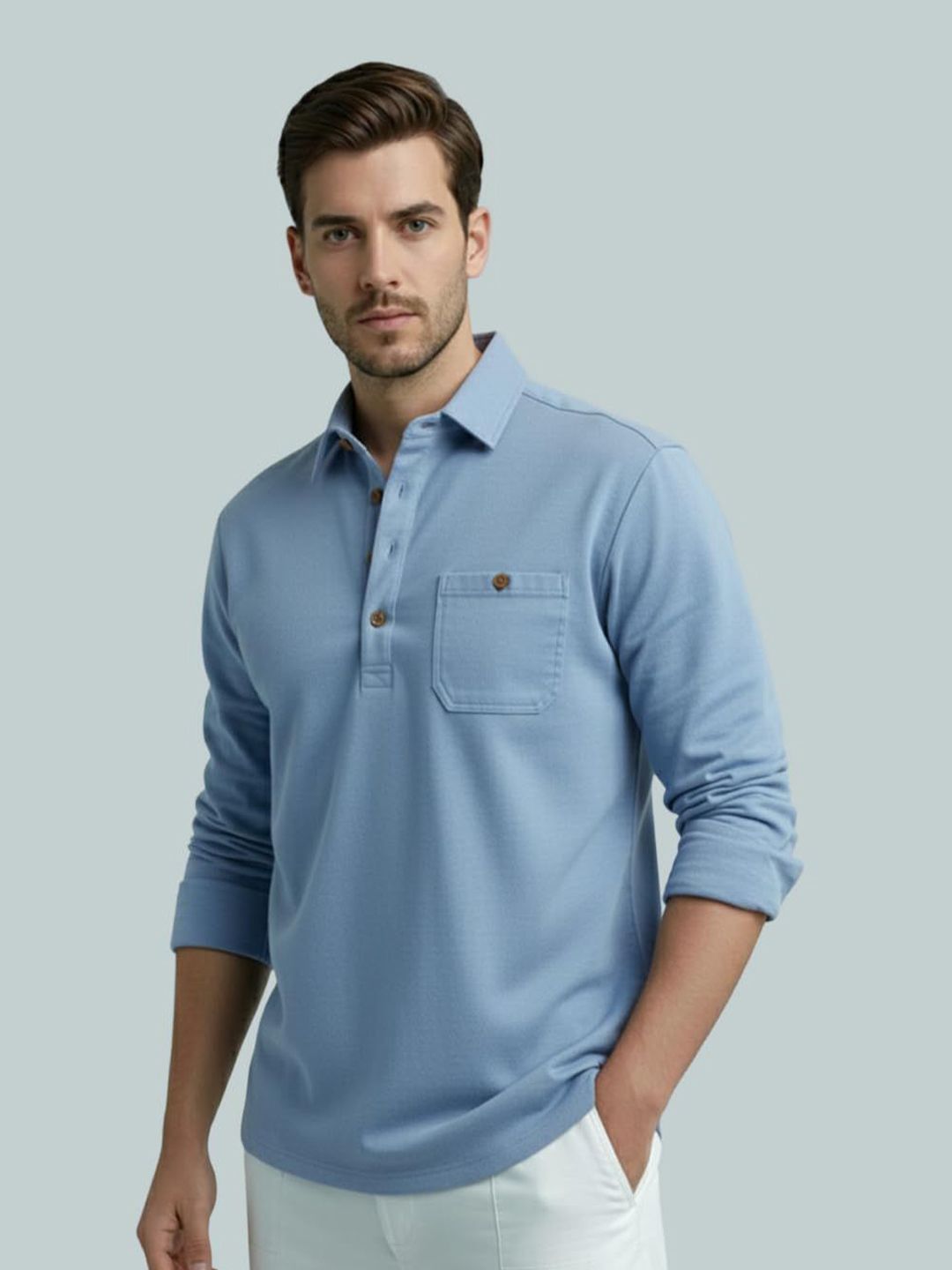 univibe Men Shirt Collar Short Kurta-picture-24