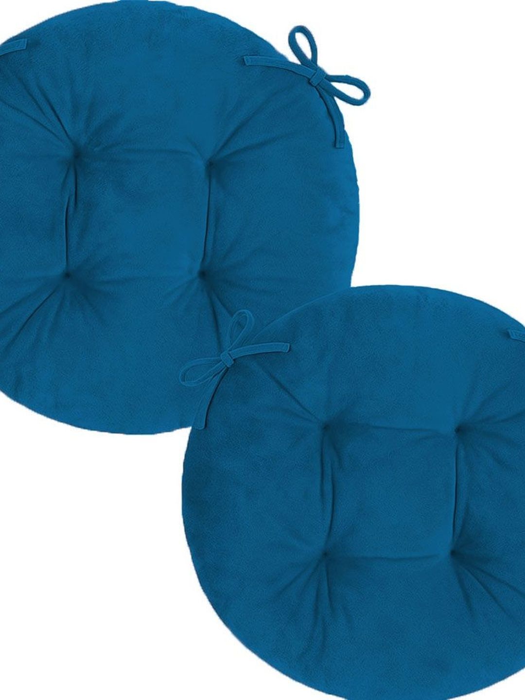 DADDY COOL Unisex Set of 2 Round Ultra-Thick Long-Lasting Velvet Soft Chair Cushions-image-42