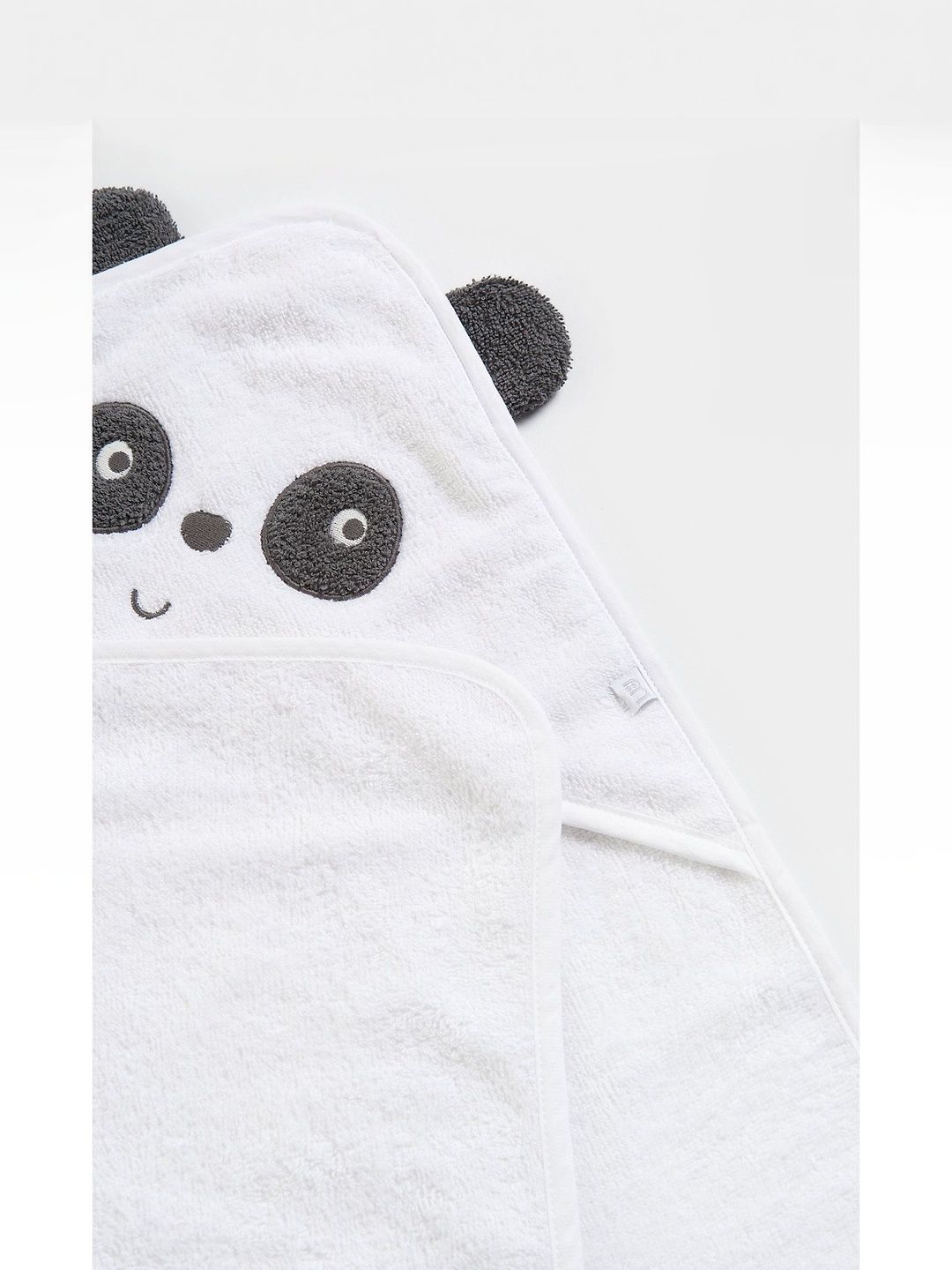 mothercare Panda Cuddle and Dry Pure Cotton Hooded Towel-image-48