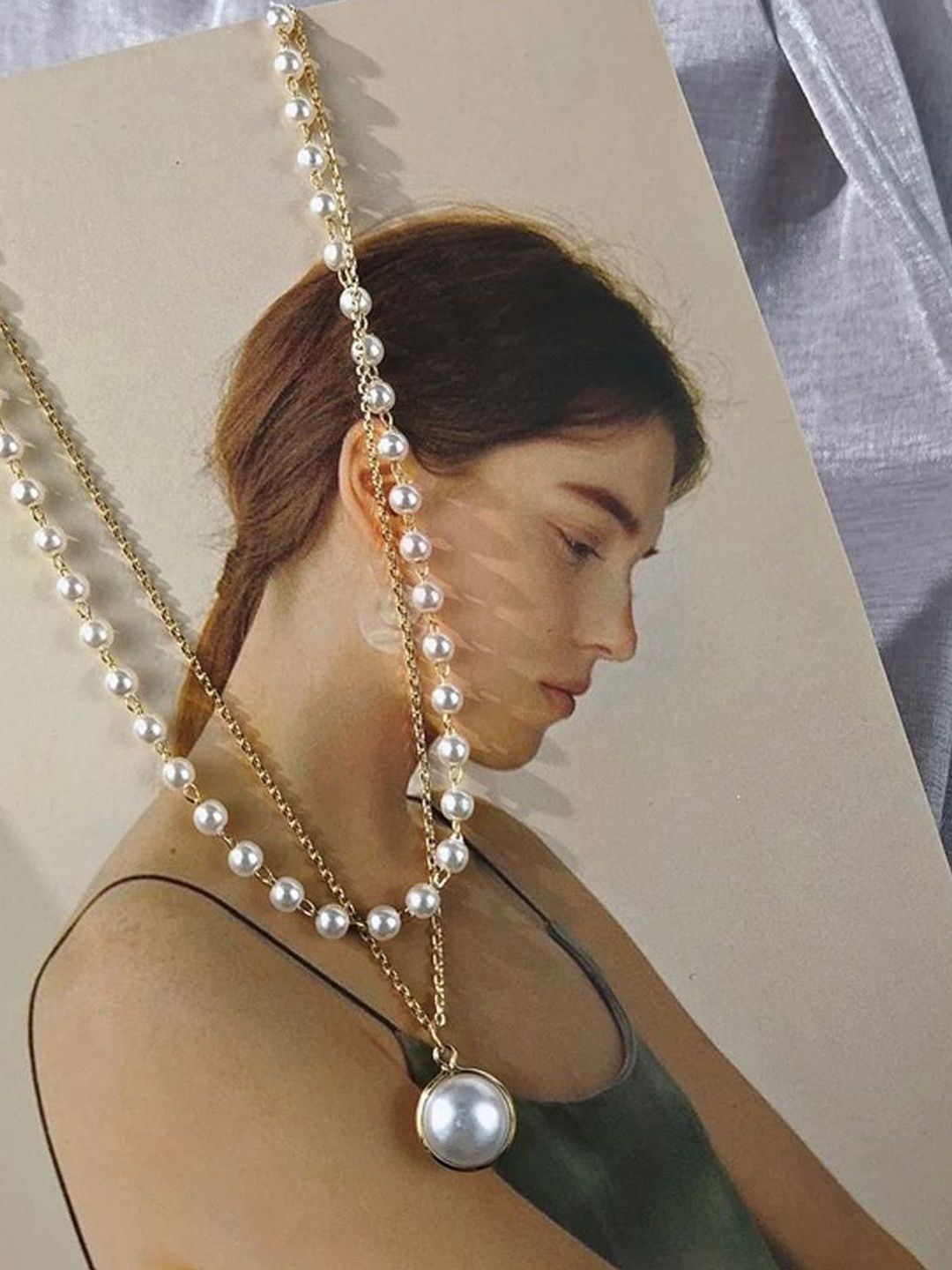 TheVineGirl Gold-Plated Layered Necklace-image-16