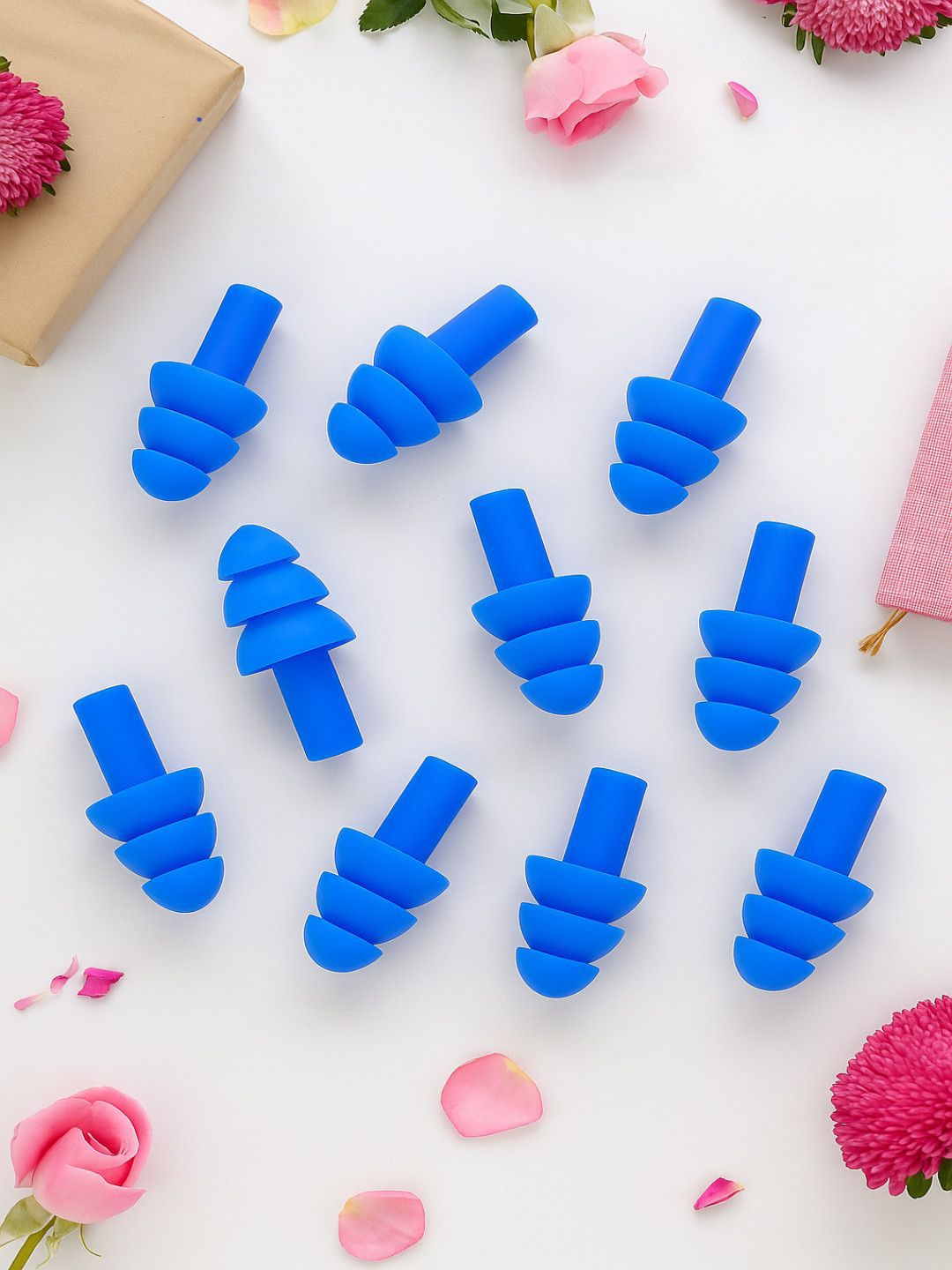 DeoDap Unisex Set Of 2 Reusable Silicone Swimming Ear Plugs-picture-44
