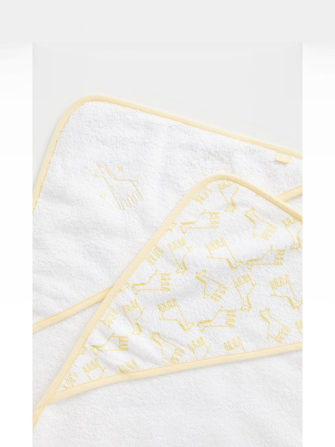 mothercare Blue & White Pure Cotton Printed Bath Towel-image-49