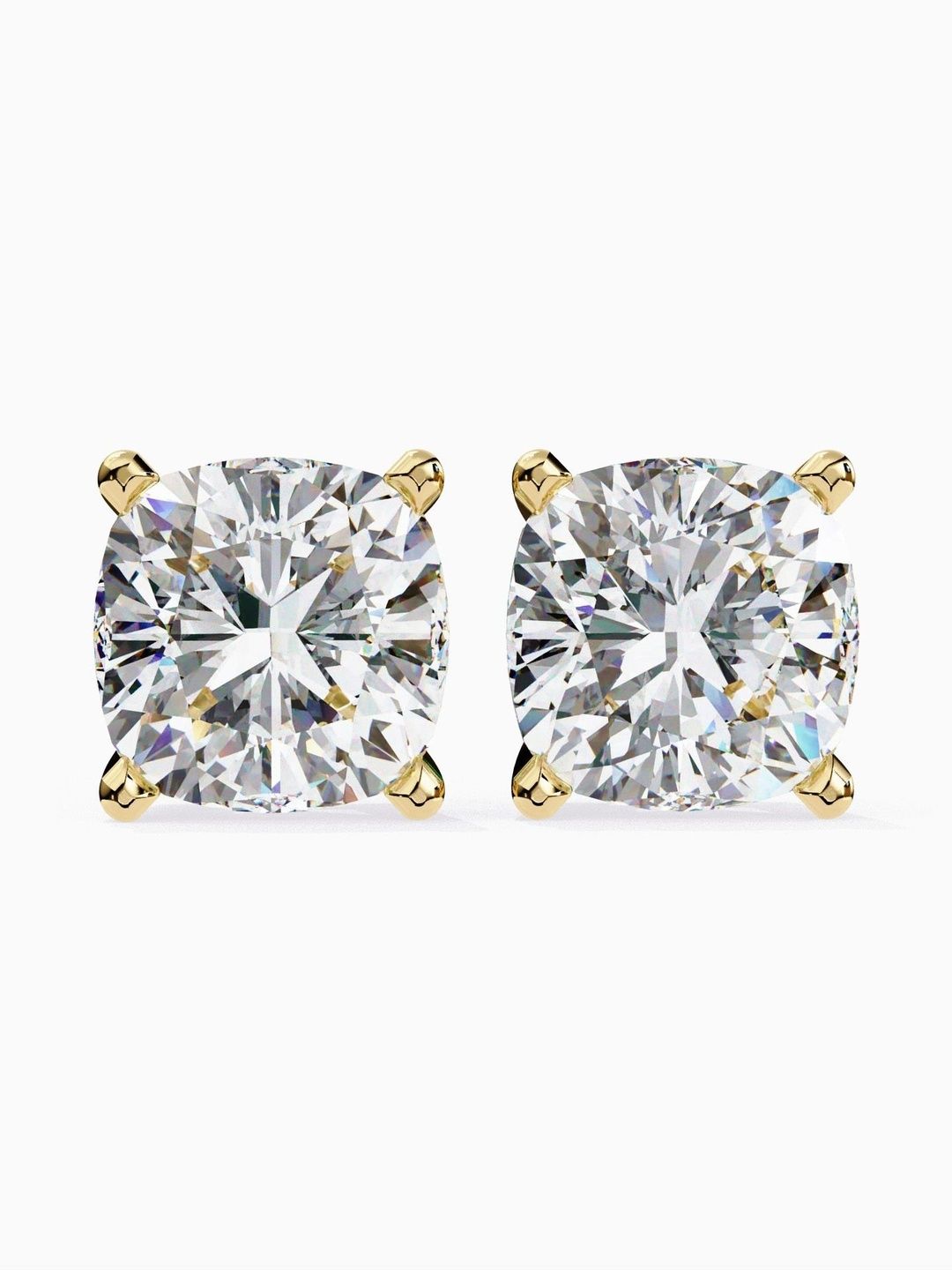 VALANOVA 925 Sterling Silver Plated Diamond Earrings-0.99 gm-image-20