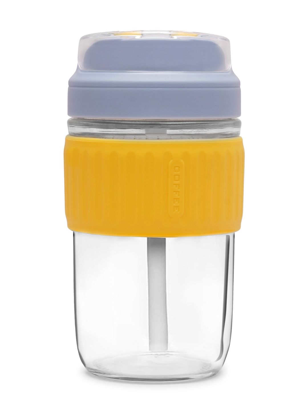 Nertz Lifestyle Yellow & Grey Single Solid Water Bottle-image-29