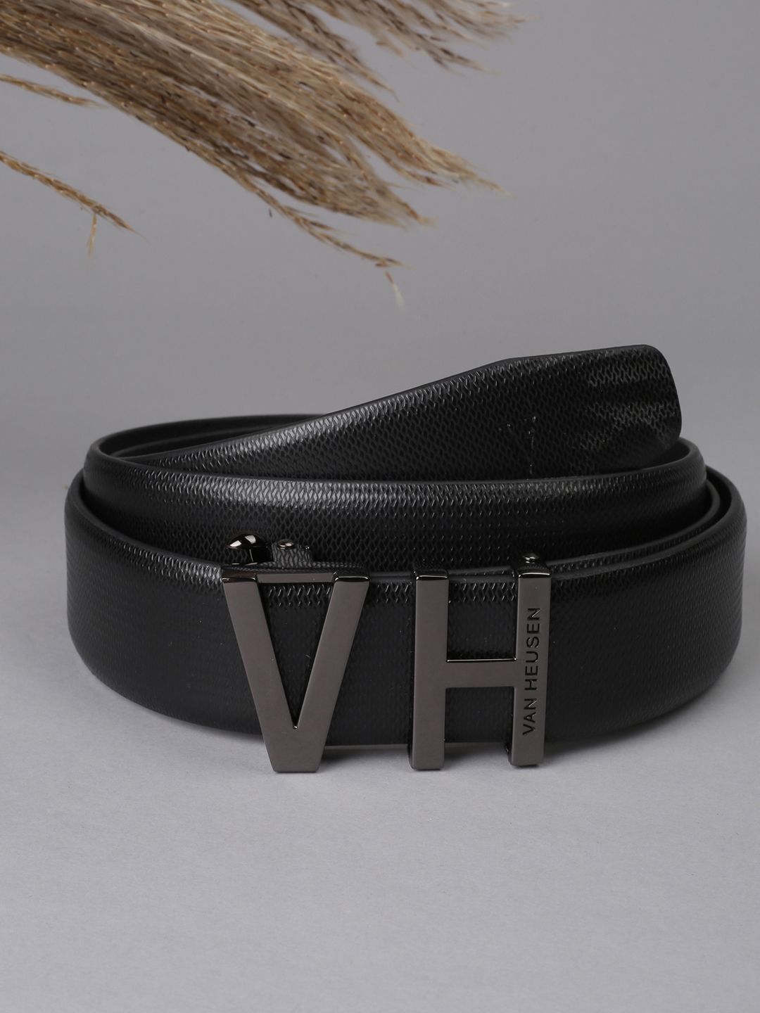 Van Heusen Men Textured Leather Formal Belt-picture-35