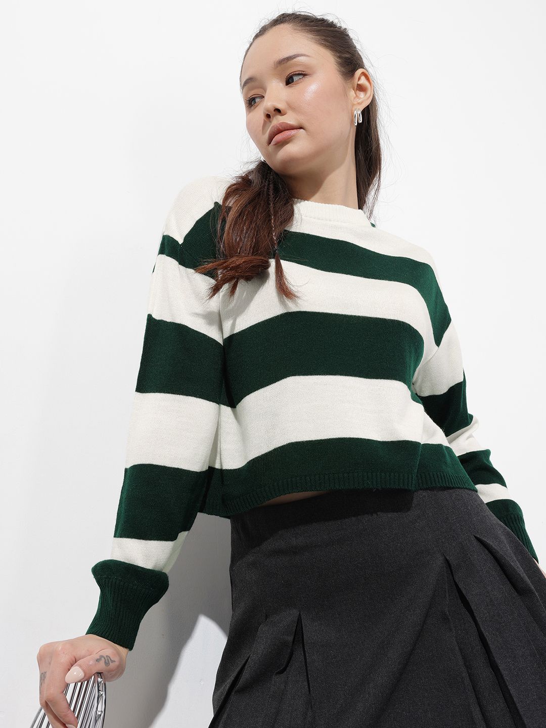 The Roadster Life Co. Striped Pullover Sweaters-picture-11