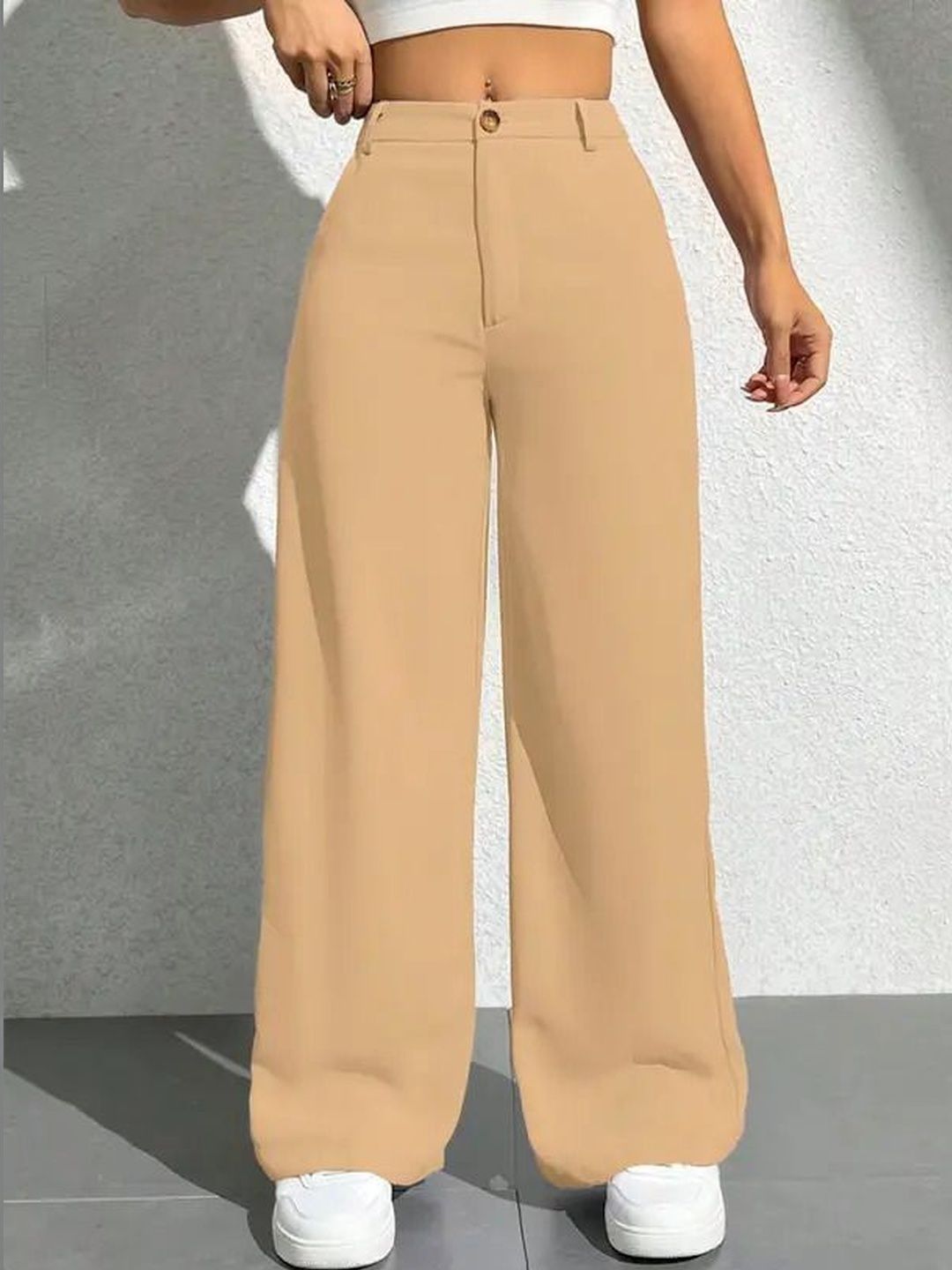 CHALODIA Women High-Rise Trousers-picture-19