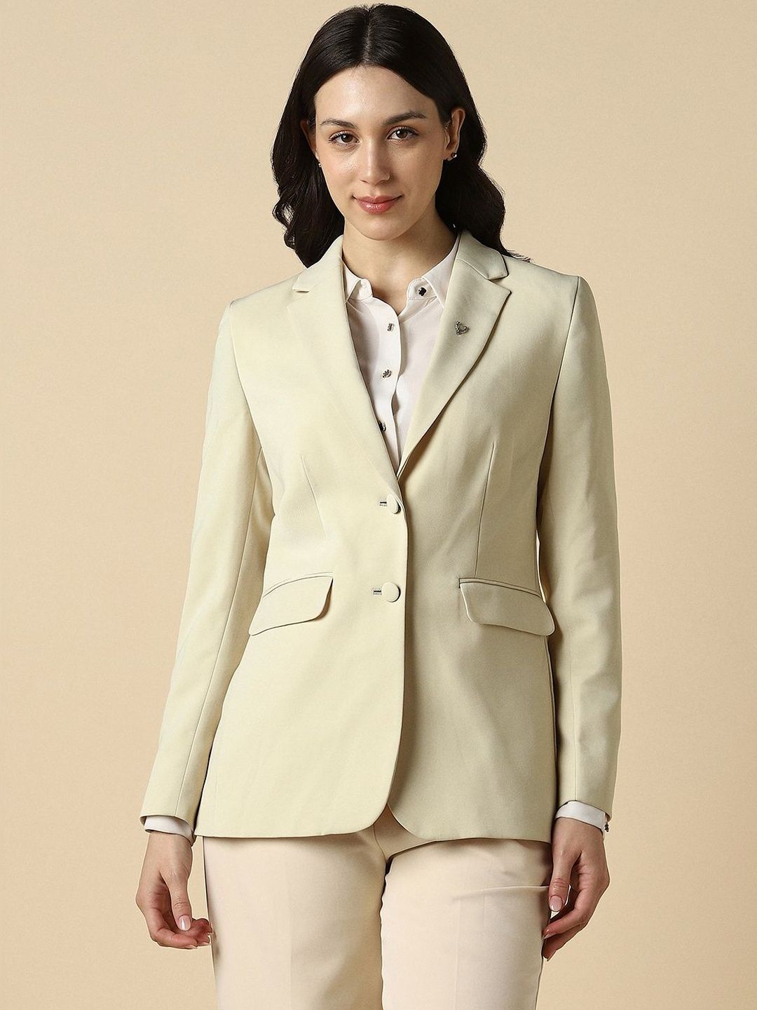 Allen Solly Woman Single-Breasted Blazer-picture-48